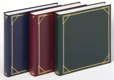 Productafbeelding van Walther Standard, fotoalbum in wijnrood, formaat 30x30 cm, 100 pagina's, wit papier, model MX200R