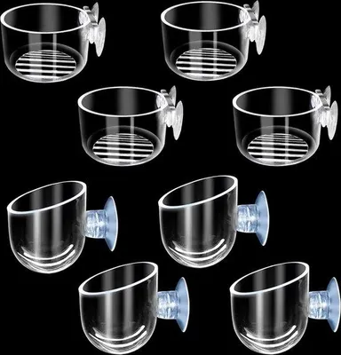Produktbild von Famanu Aquarium Pflanzenhalter mit Saugnapf - 8 Stück