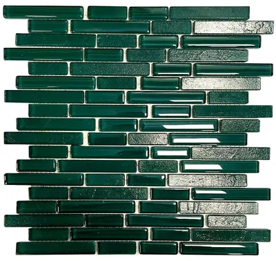 Produktbild von ALISEDA GRÜNES GLASMOSAIK, CELADON, dunkles Flaschengrün