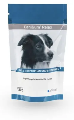 Produktbild von CaniGum® Relax 120 g Kaudrops f. Hunde - alfavet