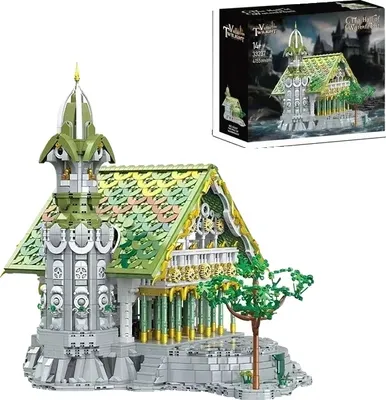 Obrázek produktu pro Europäisches Elfenstadt-Set, Uferhalle, Mit Box