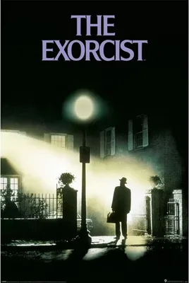 Image de The Exorcist - "Arrival" Poster PM4977 (91,5 cm x 61 cm) (Noir/Blanc)