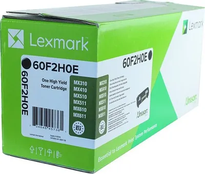 Productafbeelding van Lexmark 602H toner cartridge 1 pc(s) Original Black