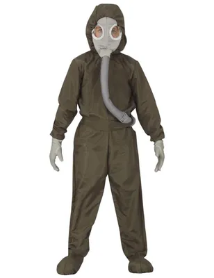 Produktbild von Strahlenschutzanzug-Kostüm für Kinder Halloween-Overall grün