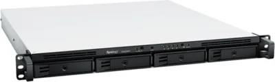 Produktbild von Synology RackStation RS822RP+, NAS, Rack (1U), Ryzen Embedded, V1500B, 2 GB, DDR4