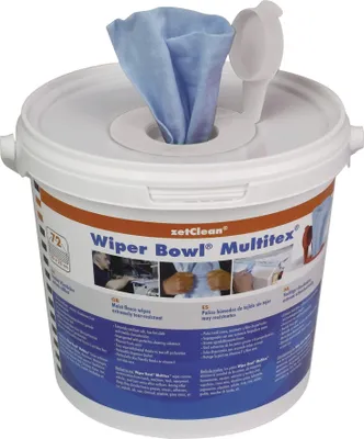 Obrázek produktu pro Ubrousky Wiper Bowl Multitex - vlhčené, 72kusů