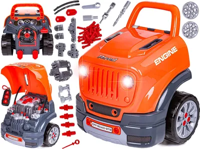 Produktbild von Mechaniker-Kit, Auto Auto Abschrauben Motor, Werkstatt 61 Teile, Orange JEEP