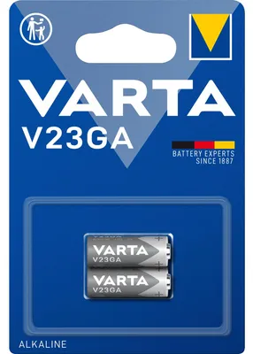 Obrázek produktu pro V23GA baterie VARTA Electronics Alkaline MN21 12V 2-pack