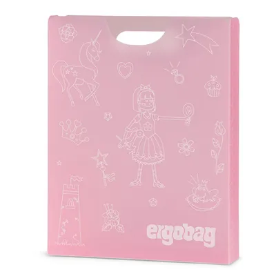 Produktbild von ergobag Heftebox DIN A4-Format Linealprint  Prinzessin