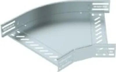 Obrázek produktu pro Obo Bettermann 6036106, Rohová spojovací tvarovka, Zinek, Ocel, 45°, 300 mm, 60 mm