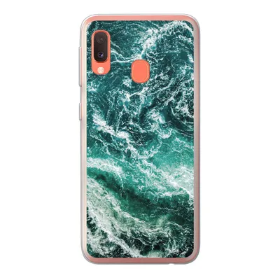 Produktbild von MuchoWow® Handyhülle Schutzhülle Hülle für Samsung Galaxy A20e Marmor - Gemustert - Natursteine Silikon Softcase Handy Hülle - Abdeckung