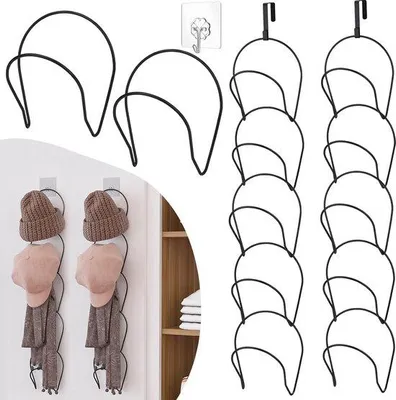 Produktbild von Famanu Hängeregal für Hüte und Accessoires - 12 Stück