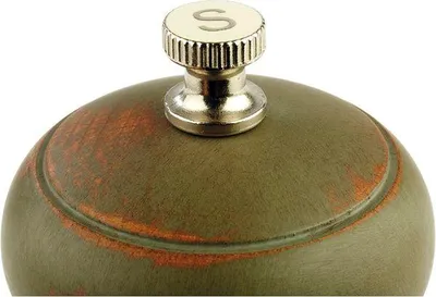 Obrázok produktu pre APS Professional Vintage mlynček na soľ, zelený, výška: 150 mm, ø: 55 mm