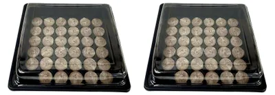 Produktbild von 2 x Anzuchtset Gewächshaus mit 35 Quelltabs