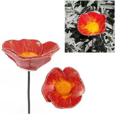 Obrázek produktu pro Ručně vyráběná zahradní dekorace - jedinečný design - 1 kus - výška 45 cm