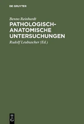 Produktbild von Pathologisch-anatomische Untersuchungen