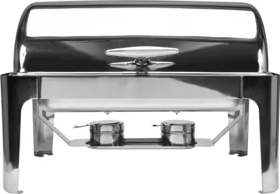 Produktbild von Gastro Speisenwärmer Rechteckiger Rolltop-Chafing Dish GN 1/1, 9 l