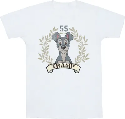 Produktbild von Disney - "Lady And The Tramp Tramp Since 55" T-Shirt für Herren BI52467 (XL) (Weiß)