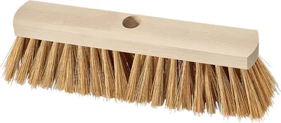 Produktbild von Nölle Besen Kokos Länge 400mm 5Reihen mit Stielloch Sattelholz - 231100