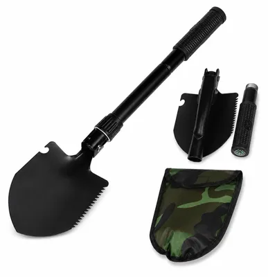 Immagine prodotto di Vanga pieghevole Pala di sopravvivenza Vanga da campeggio Pala portatile Multifunzionale