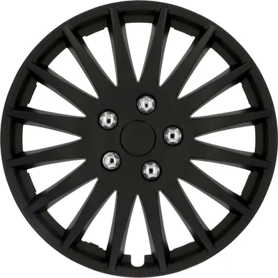 Produktbild von cartrend Radzierblende Suzuka 16 matt schwarz 4x