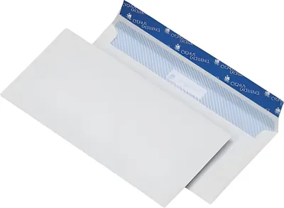 Image de Cygnus Excellence 30005442 Enveloppe DL, auto-adhésive, blanche, offset 100g, 500 pièces