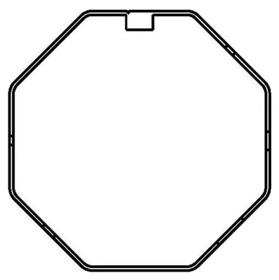 Immagine prodotto di Rademacher 3339-2 Albero ottagonale SW 40, 0,8 mm