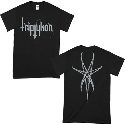 Produktbild von Triptykon T-Shirt Herren Logo schwarz Band-Merch, Bands 100% Baumwolle S