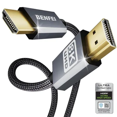 Produktbild von BENFEI HDMI-Kabel 8K HDMI Kabel 1.8m 48Gbps Ultra High Speed