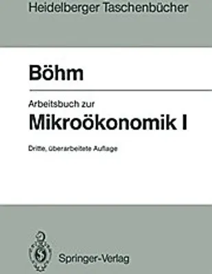 Produktbild von Arbeitsbuch zur Mikroökonomik I