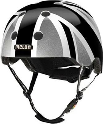 Produktbild von Melon Helm Union Jack Plain, Halber Helm, Hartschalenbau, Helmvisier