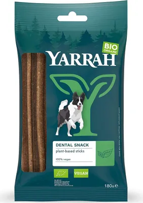 (DLA PSA) PRZYSMAK DENTYSTYCZNY - PAŁECZKI ROŚLINNE BIO (7 szt.) 180 g - YARRAH