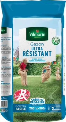 Image de Gazon ultra résistant VILMORIN, 5 kg, 200 m²