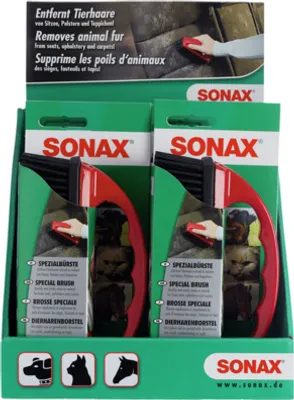 Immagine prodotto di Spazzola speciale SONAX per la rimozione dei peli di animali