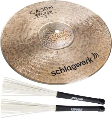 Produktbild von Schlagwerk CS12 Becken 12 mit Brushes