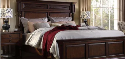 Produktbild von Holzbett Bett Doppelbett Echtholz Schlafzimmer Hotel 180x200cm Neu Betten Neu