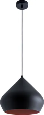 Produktbild von Pendelleuchte Küchenlampe Hängelampe Esszimmer Esstischlampe Industrial ø38cm Farbe  Schwarz Kupfer