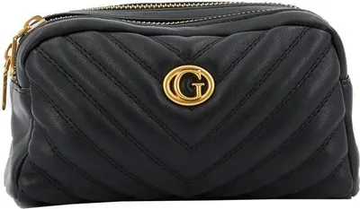 Produktbild von Guess Kosmetiktasche für Damen, schwarz, zwei Fächer, PW1593-P3475