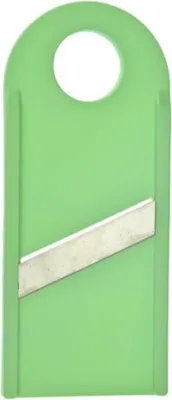 Productafbeelding van Mini snijmachine voor groenten, type mandoline, diverse kleuren, 9,5 x 22,5 cm