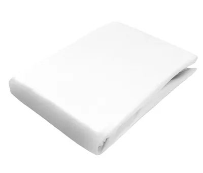 Produktbild von Flanell Spannbetttuch, Spannbettlaken, 140 x 200 cm, weiß, 100% Baumwolle, Matratzen bis 25 cm Höhe, sleepling