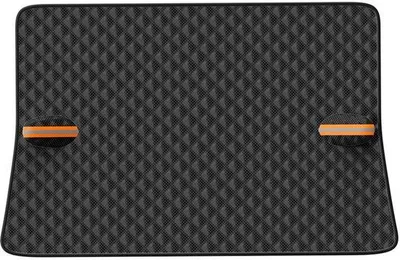 Produktbild von Auto-Vorhaukenschutz - Wintervorstschutz - Nachtreflektierende Warnanzeige - UV-Schutz - Wasserfest - Schwarz - 238x148cm