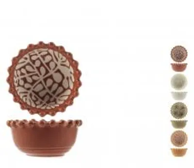 Immagine prodotto di H&H Set 4 Ciotoline Winter Garden In Porcellana Cm 8,5