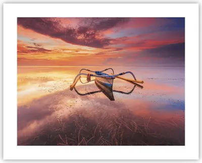 Produktbild von Poster - Poster ohne Rahmen - £ódŸ Westen Die Sonne - 50x40 cm - Wand Bild - Wanddeko - Wandbilder - Kunstposter - Wandposter - Bilder - Kunstdruck - Wanddekoration - Wandbild - P2XAA50x40-4433