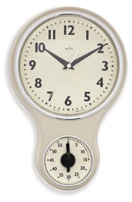 Produktbild von Acctim Analoge Wanduhr mit Alarmfunktion 30x19,5x6 cm Modell 21592