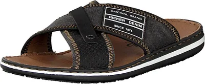 Produktbild von Rieker Herren Pantolette schwarz