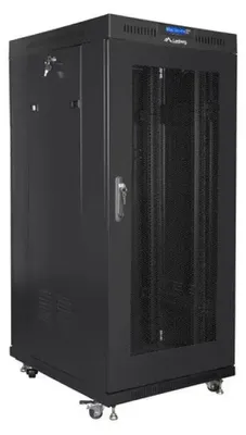 Image de Lanberg FF01-8822-23BL armoire rack 22U Freestanding rack Noir