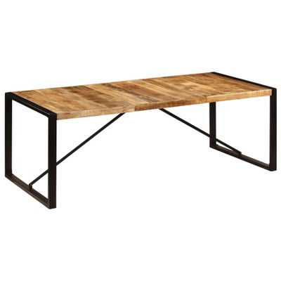 vidaXL Jídelní stůl 220 x 100 x 75 cm Mango masiv