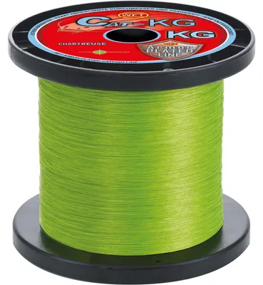 Produktbild von WFT Cat 60kg 0,50mm Chartreuse - 300m geflochtene Angelschnur
