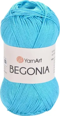 Produktbild von Yarn Art Begonia 0008 Light Turquoise Strickgarn