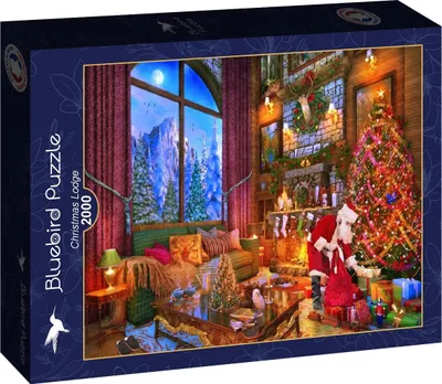 Obrázok produktu pre Bluebird Puzzle Vianočný domček - 2000 dielikov